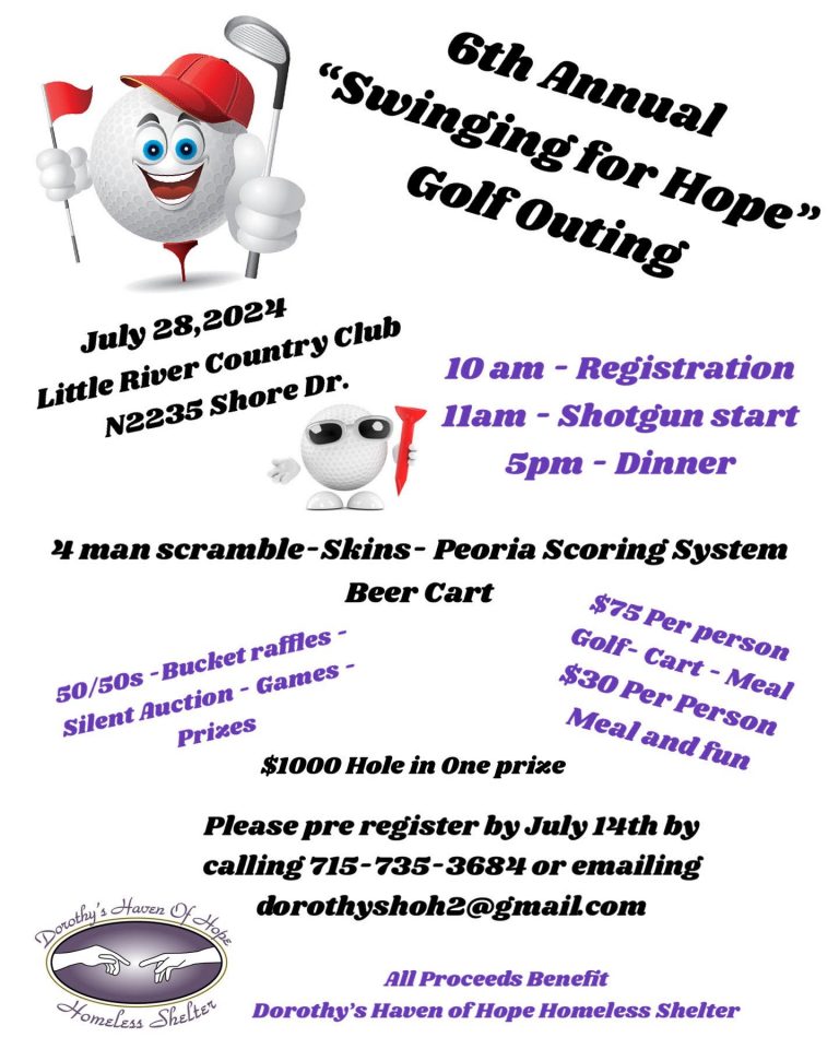 6th Annual Swinging for Hope Golf Outing